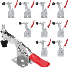 10 Pack Toggle Clamps, Hold Down Clamp 220Lbs Holding Capacity Quick Release Hor