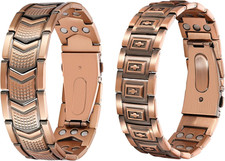 Copper Bracelet for Men, 3X Strength Magnetic Bracelets for Men