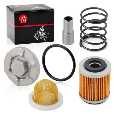 Moto1988 Oil Drain Plug Oil Filter Oil Strainer Spring For Yamaha Raptor 350