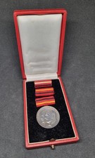 DDR Medaille K&auml;mpfer gegen den Faschismus 1958 Urvariante 28mm Spange Etui TOP