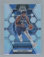 Joel Embiid Philadelphia 76ers 2022-23 Panini Mosaic #141 Silver