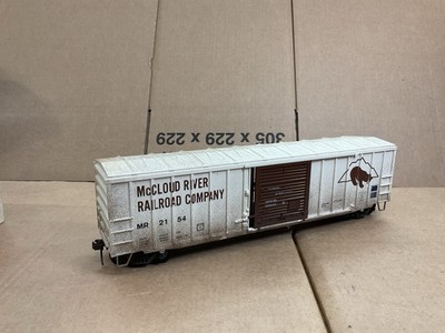 WEAVER SPUR O GÜTERWAGEN WAGGON 50  SCHIEBETÜRKASTENWAGEN MCCLOUD RIVER SCHÖN!