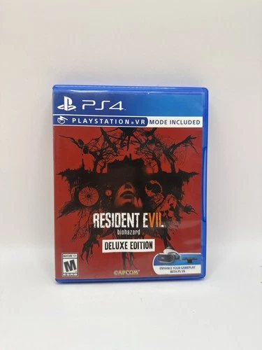 Resident Evil 7 Biohazard Ps4 Sony (PlayStation 4) Deluxe Edition Complete CIB