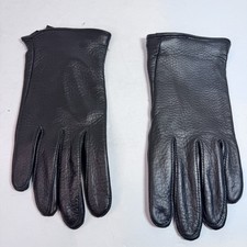 Vanson Roper guanti pelle di daino nero medio ROPE D15 