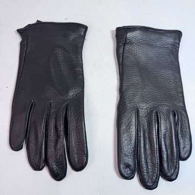 Vanson Roper gloves deerskin leather black medium ROPE D15 