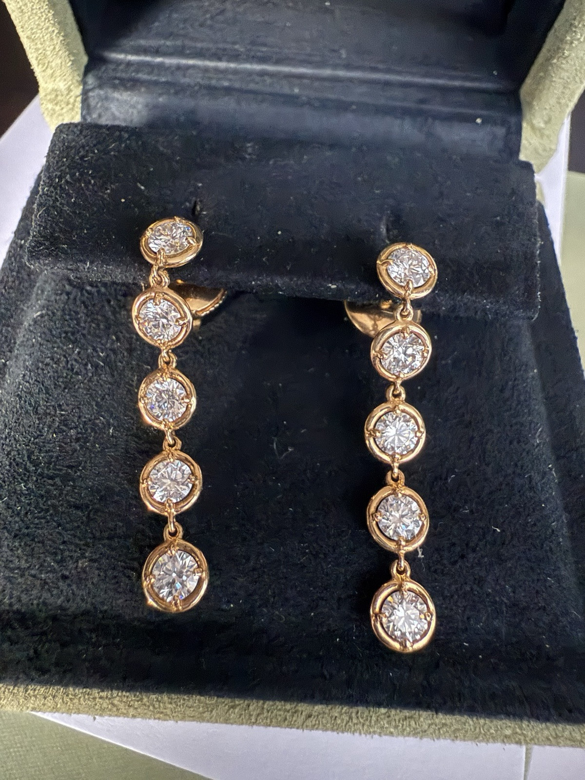 Van Cleef & Arpels Diamond Earrings, RRP 17,000