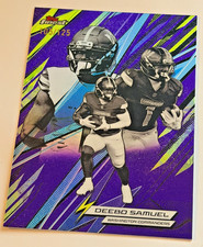 2025 Topps Finest Power Kings Deebo Samuel Purple #105 /125 SP Commanders
