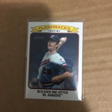 2023 Topps Heritage - #BF-5 Bert Blyleven Baseball Flashbacks - Minnesota Twins