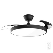 Cecotec Ventilatore da Soffitto con Luce con Pale Retrattili EnergySilence Aero