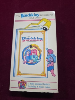 The Watchkins Adventures Home Video VHS Tape 1987 Video Animated Feature Rare