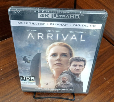 Arrival (4K UHD + Blu-ray) NEW (Sealed)-Free Shipping with Tracking