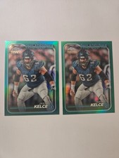 2024 Topps Chrome - Jason Kelce Color Match Teal Refractor /250 SUPER CLEAN!