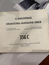Porsche 356c 1963 Catalogue Ersatzteile Parts And Diagrams