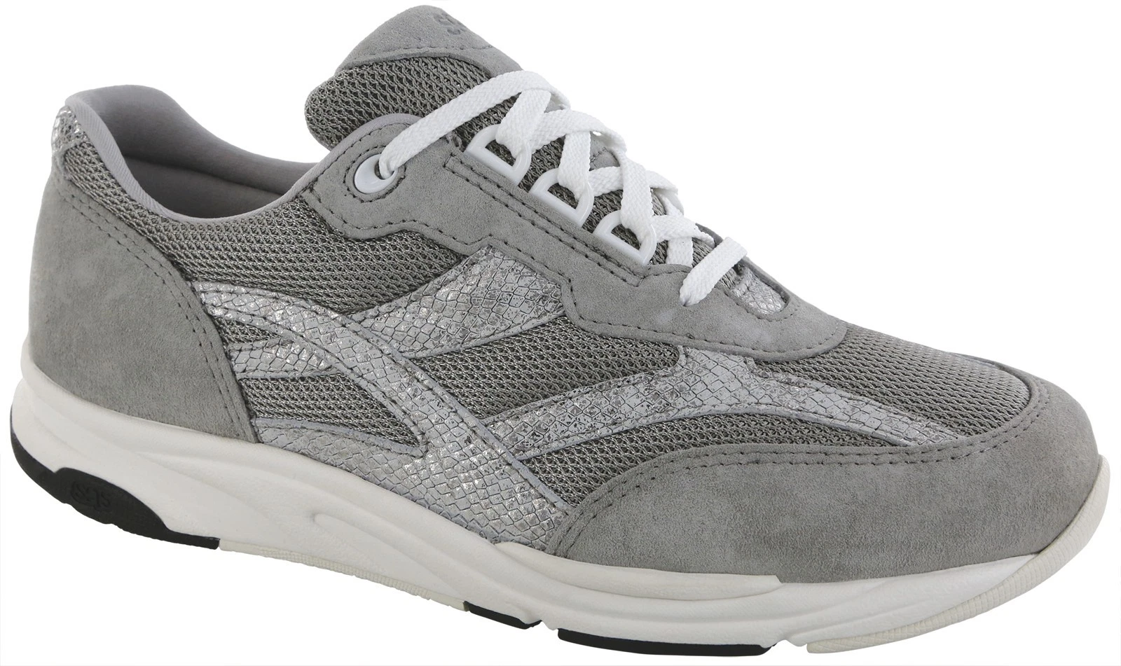 SAS Women's Shoes Tour Mesh Plata Mix Comfort Athletic Tie Many Sizes & Widths