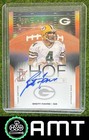 2025 Topps Signature Class Football Orange Refractor Brett Favre #HOF-BF
