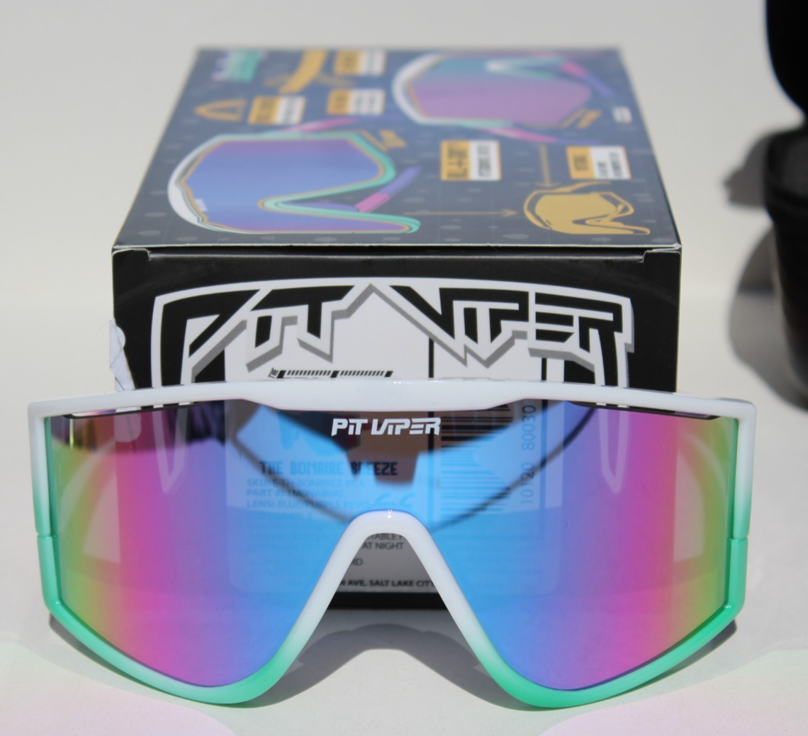 PIT VIPER The Bonaire Breeze Try-Hard Sunglasses Blue/Purple