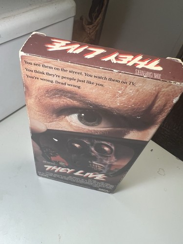 They Live - VHS (1989) Rare - Picture 3 of 4