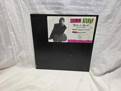 Stephen Bishop Bish Is Back Record Vinyl 12inch Single VG 