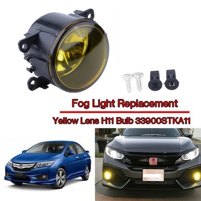 Left or Right Fog Light Lamps W/H11 Bulbs For Acura/Honda Ford Nissan Suzuki 1pc