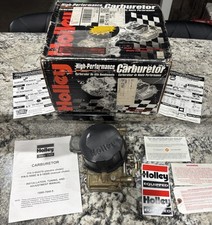 Holley List-1850 600 Cfm 4bbl Carburetor 0-1850s W Original Box Manual Papers