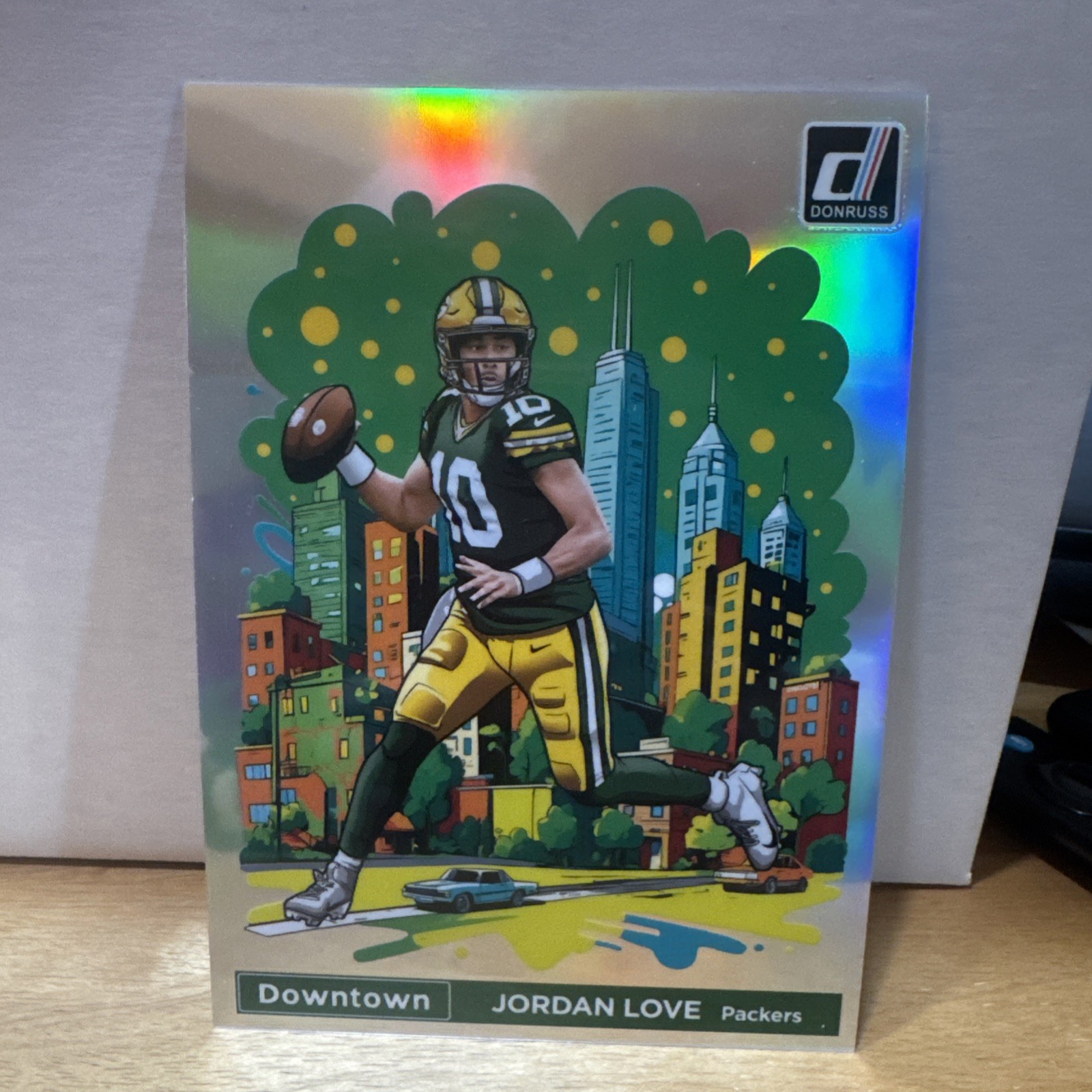 2024 Panini Donruss - Downtown! Jordan Love #5 Oversized