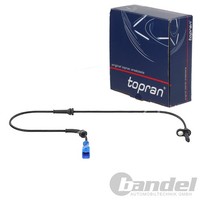 Topran ABS-SENSOR Raddrehzahl Hinten Passend FüR CitroËN C-ELYSEE C3 Peugeot 207