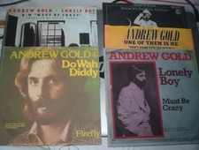 5 Singles von : Andrew Gold - Lonely Boy - Do...