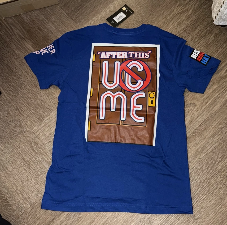 WWE John Cena The Last Time Is Now Signed Autograph T Shirt You Can’t See Me - Image 4 of 4