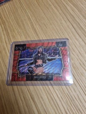 Cora Jade SSP Ringside Red Wave Panini Select WWE 2023   