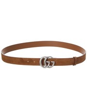 Gucci Gg Marmont Thin Suede Belt Men's