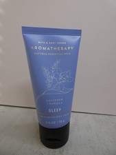 Bath  Body Works Aromatherapy Sleep Lavender Vanilla Body Cream 2.5 oz Travel