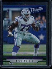 2019 Panini Prestige Tyron Smith Xtra Points Green Dallas Cowboys #62