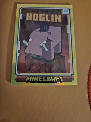 Panini 2024 Minecraft Base Set Serial Numbered Hoglin #28 Trading Card /99