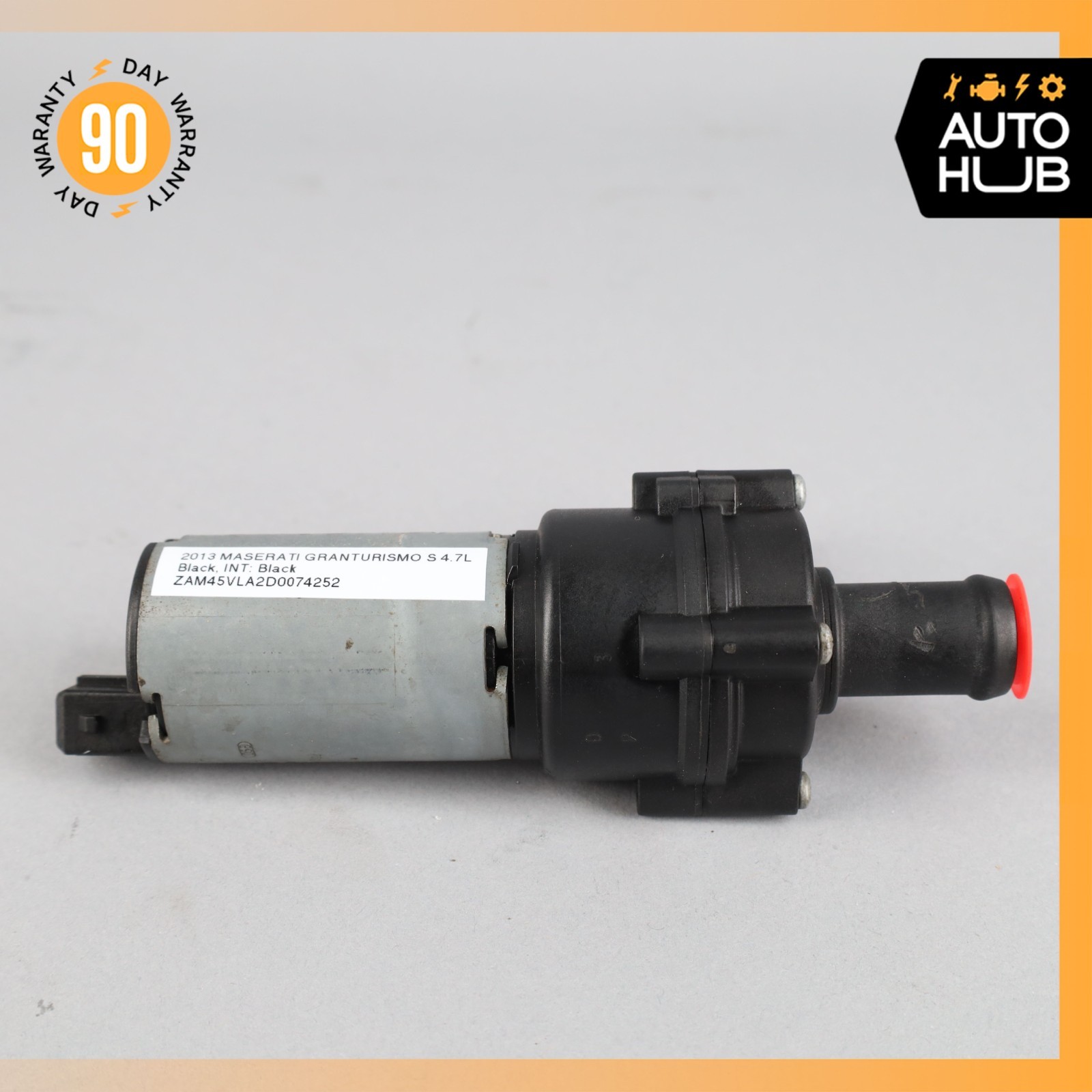 04-19 Maserati GranTurismo M145 Auxiliary AUX Circulation Water Pump OEM