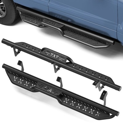 Steel Running Boards 2-Stairs Side Steps For Lexus GX470 2003-2009 Drop Nerf Bar