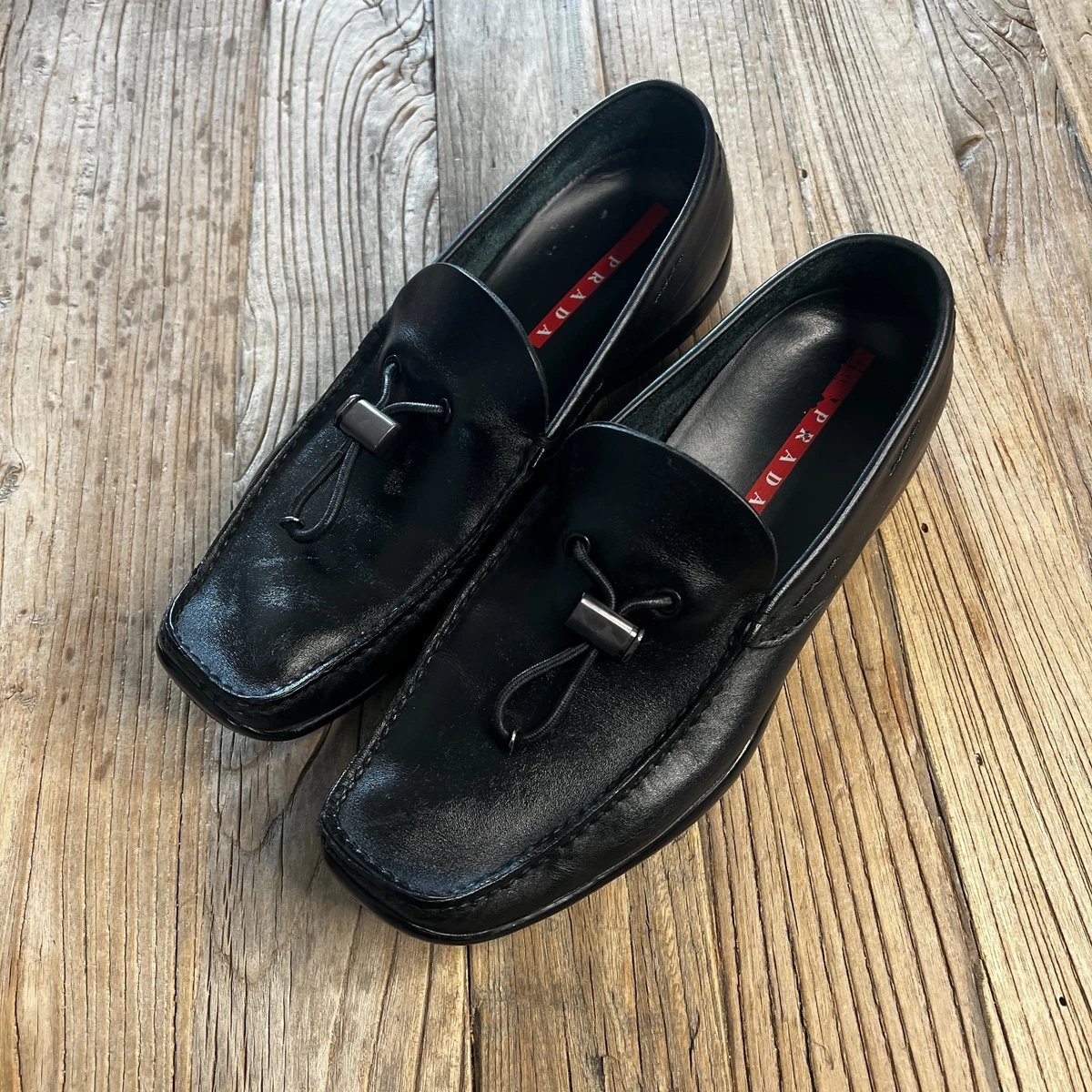 PRADA Loafer Black Casual Shoes for Men for sale | eBay