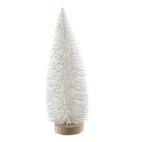 Tannenbaum Verschneit Weiß 20Cm Weihnachten Deko Wohnaccessoires Winter Basteln
