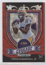2021 Panini Prizm Draft Picks Crusade Ruby Wave Terrace Marshall Jr #180 no9
