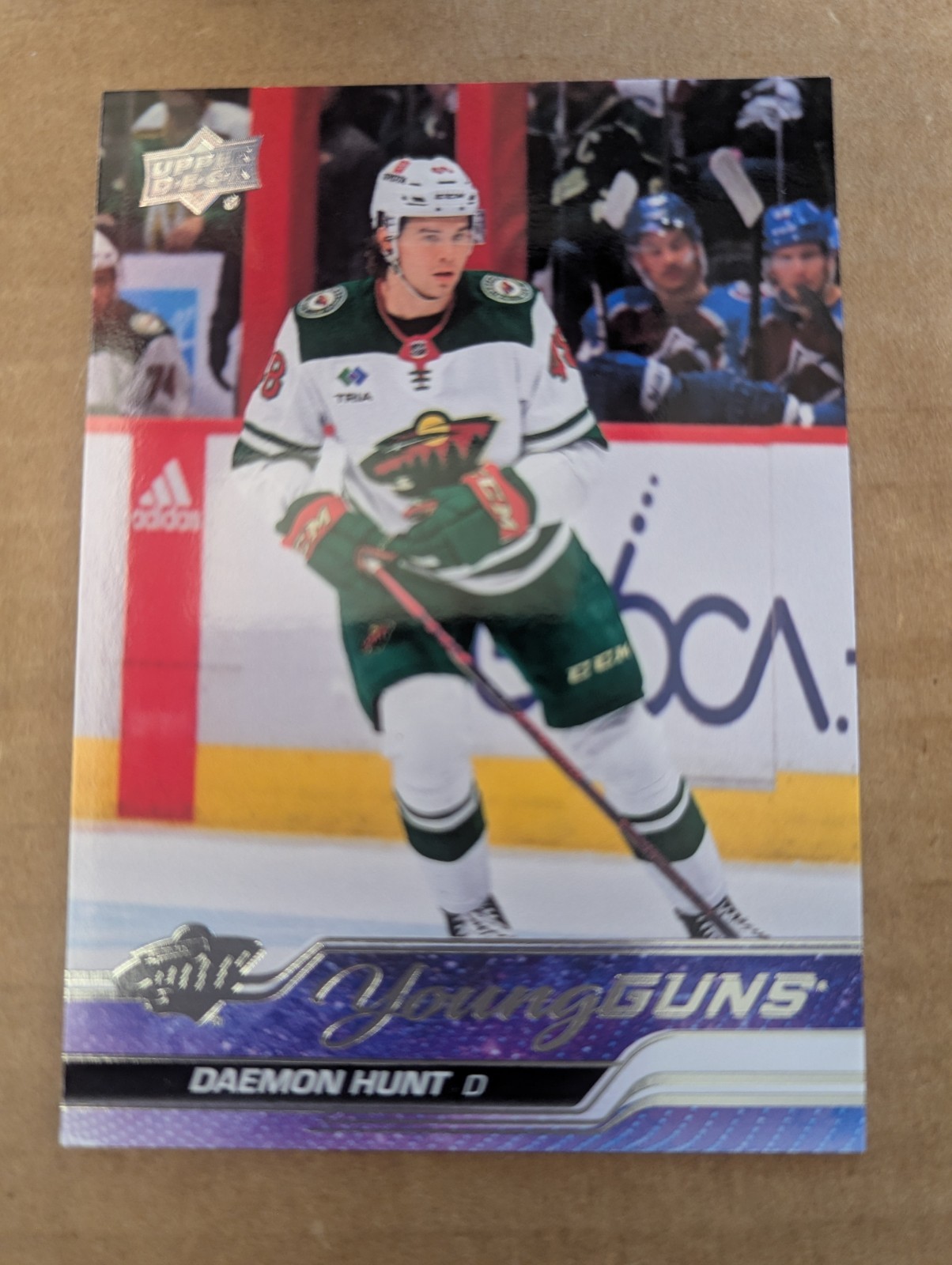 2023-24 Upper Deck Series 2 - Young Guns Daemon Hunt #494 (RC)