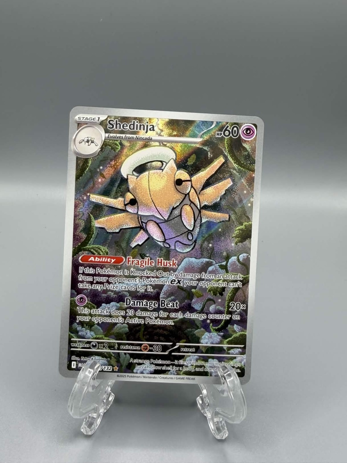 Shedinja 144/132 Me01: Mega Evolution Holo
