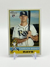 2025 Topps Heritage High Number Kameron Misner RC Rookie #579 Rays