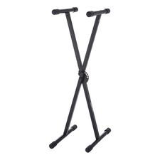 Amazon Basics Keyboard and Piano Stand, Adjustable Height, Portable Black