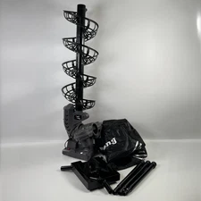 Furlihong 3807BH Tennis Ball Machine with Triangular Base, Adj Speed Oscillating