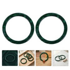 4pcs Round Handles for Purse - 11.5cm/4.5" Circle Handles for DIY Making