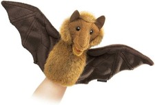 Folkmanis Puppets - 2939 Little Bat Hand Puppet NWT RETIRED/RARE