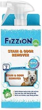 Pet stain and odor remover spray bottle with refills