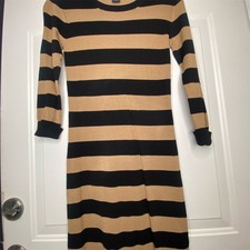 French Connection Women's Striped Sweater Dress Size 4 Multicolor