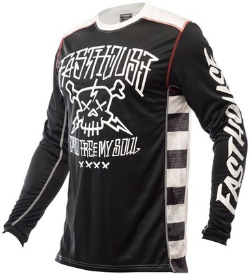Fasthouse Grindhouse Akuma Youth MX Offroad Jersey Black