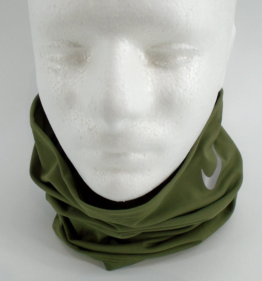 Nike Therma-FIT envoltório de pescoço de corrida futebol adulto cinza/prata - Imagem 2 de 4