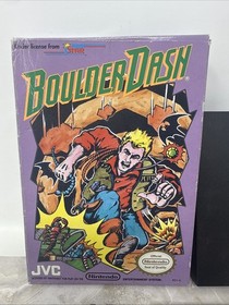 Boulder Dash NES With Box